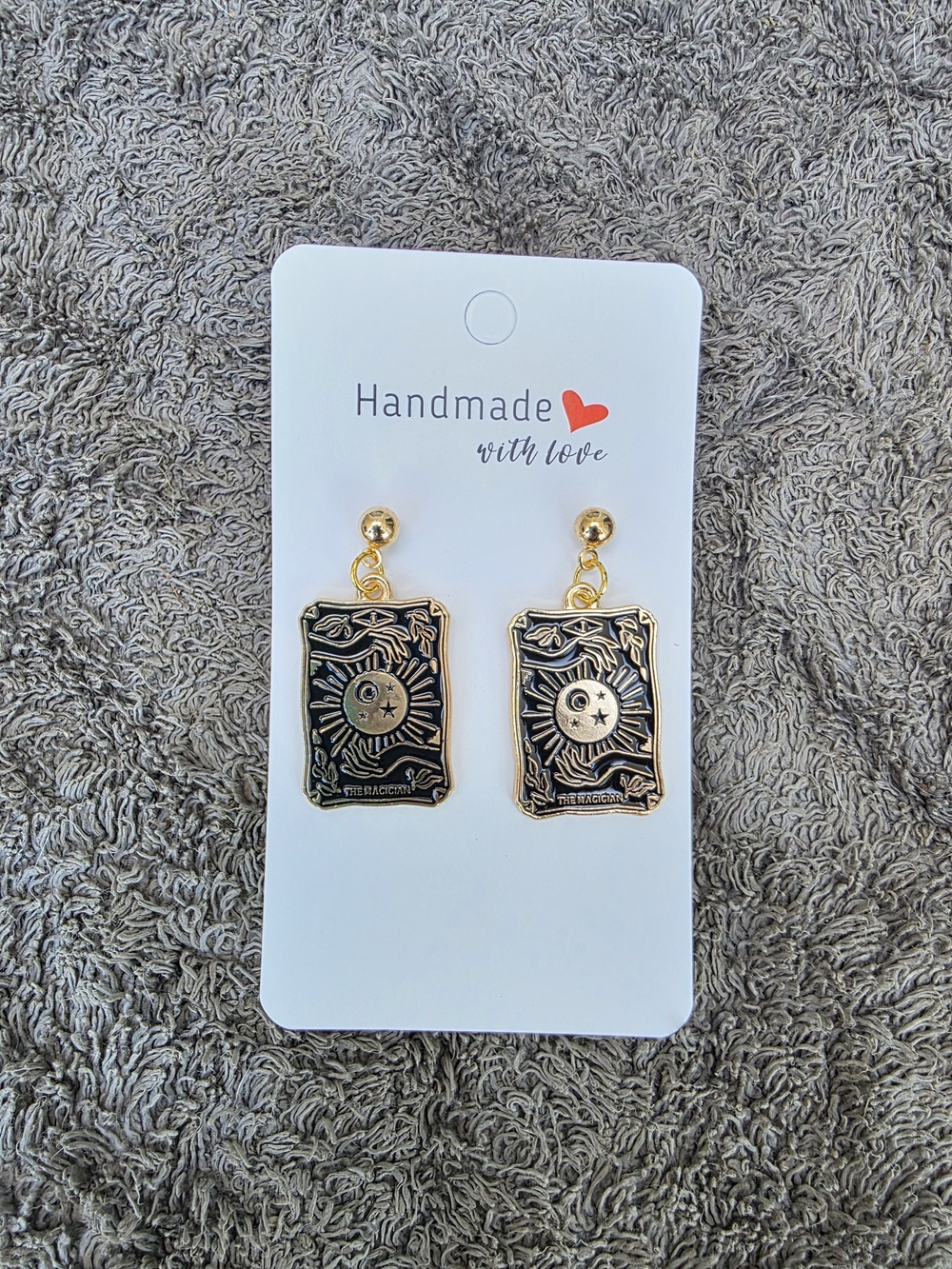 Halloween Earrings: Tarot and Ouija - The Magician